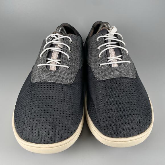 OluKai Nohea Moku Men’s 10.5 Gray Mesh Comfort Sneaker Casual Shoe Beach Sneaker main image 5
